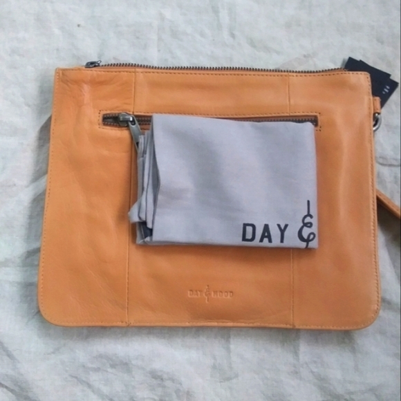 LAST ONE! Day & Mood Boho Leather Wristlet/Purse - Picture 6 of 7